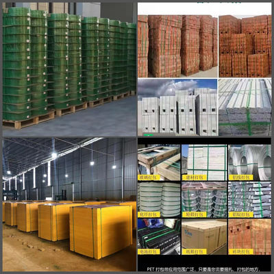 Máquina automática de fabricação de tiras de plástico de PET GUGAO Motor para material embalado Linha de extrusão de tiras de PET de alta precisão