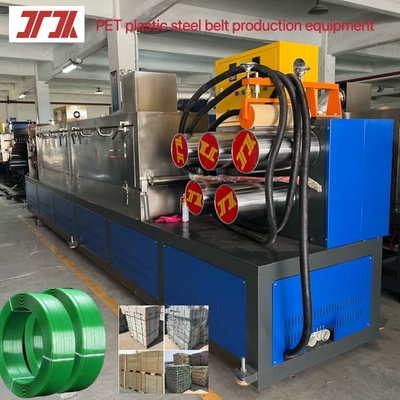 Máquinas de embalagem Equipamento de fixação de correias de plástico PET Linha de produção de fixação de correias de plástico PET