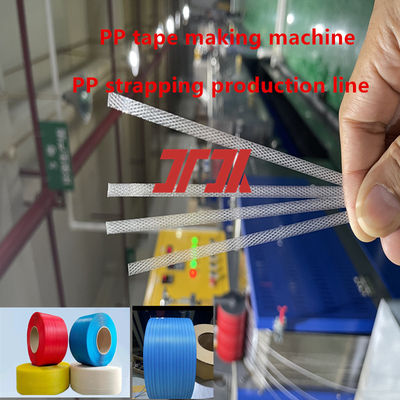 Equipamento de fixação de PP de parafuso único de 5-19 mm extrusora de PP para sistema de controlo PLC e fácil de usar