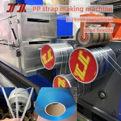Máquina de Fabricação de Cintas de Polipropileno de Plástico de PP 300kg/H Produção 6 Cintas Produção 6 Cintas de Plástico de PP Cintas de Polipropileno
