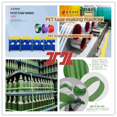 Máquinas de plástico de parafuso único PET Equipamento de cinto de aço de plástico PET Máquina de fabricação de cinto de PET com parafuso de alta dureza