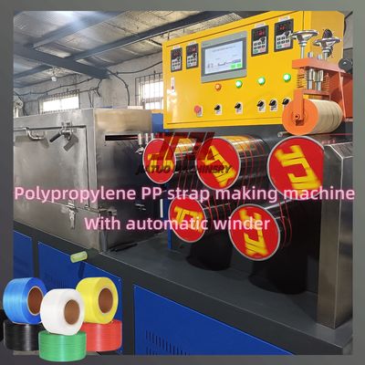 Linha de produção de correia de PP de 5-19 mm com parafuso único 4 redes de trocador automático de tela