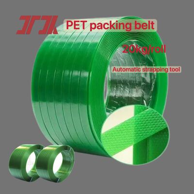 Faixa de embalagem de PET de alta velocidade Faixa de aço de plástico PET com flocos de garrafa 100% PET