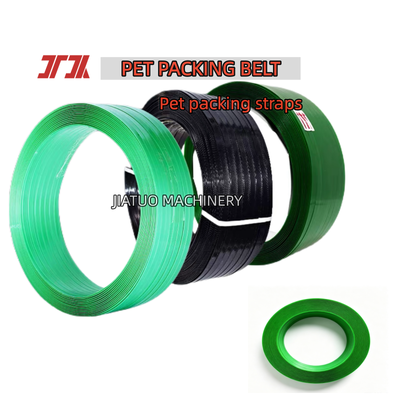 PET plástico Cintura de aço 16 mm Cintura de correia verde PET Cintura de PET para ferramenta de correia pneumática