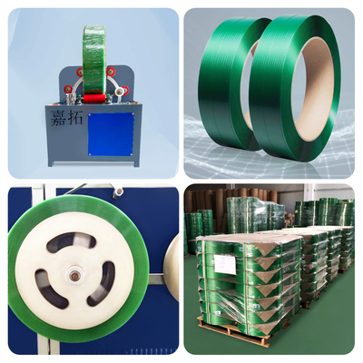 Equipamento de extrusão Linha de produção de cintos de plástico PET de parafuso único Equipamento de fixação de PET Máquina de fabricação de cintos de PET com Agente de endurecimento de PET
