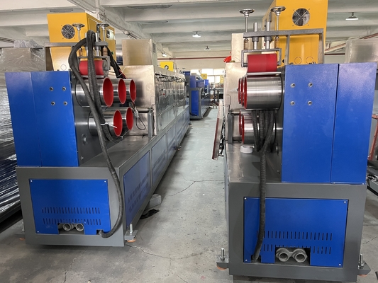 19mm PP prendem com correias a linha correia da extrusão da faixa do sistema de controlo do PLC de 220V que faz a máquina