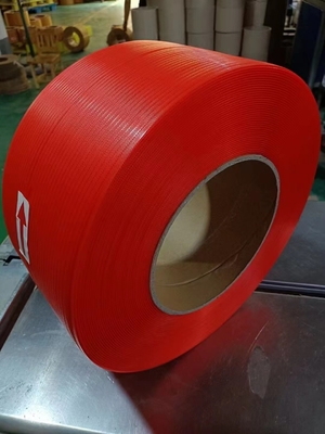 ANIMAL DE ESTIMAÇÃO da máquina de embalagem que prende com correias a correia colorida da faixa para a embalagem plástica
