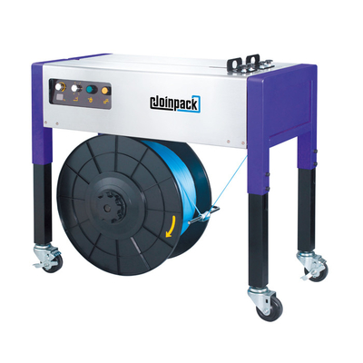 Máquina de cintar caixa de papelão semiautomática para cinto PP 15-45KGs