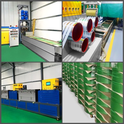 4 Faixas Máquina de Fabricação de Faixas de PET Cinturão de embalagem de parafuso único Fabricação de Faixa de Embalagem de Parafuso Único 4 Faixas Máquina de Fabricação de Faixas de PET