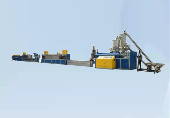 PLC PP que embala a linha 400kg/H de Cane Rattan Making Machine Extrusion da correia