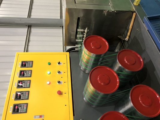 Máquinas de embalagem Linha de produção de cintos de aço de plástico PET de 9-32 mm Máquina de fabricação de cintos de PET com extrusora de parafuso único
