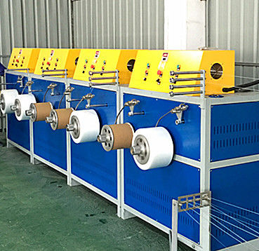 Linha de produção de tiras de 90 mm de PP de parafuso único, dupla saída com sistema de memória PLC