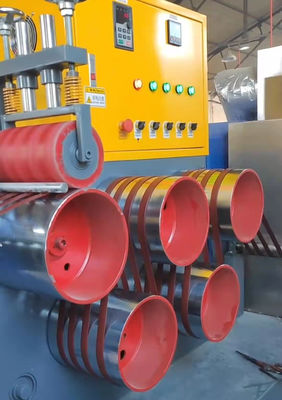 Máquina de fabricação de cordas de sanduíche de PP de duplo parafuso de 5-19 mm com controle PLC