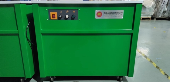 Máquina de envolvimento industrial de colocação de correias semiautomática da correia alta do ANIMAL DE ESTIMAÇÃO dos PP da tabela