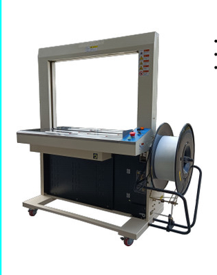 Máquina de colocação de correias semiautomática de colocação de correias semi automática da tensão da máquina 60KG da caixa 350W da caixa para a correia plástica dos PP