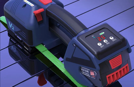 Legado do alarme para a baixa potência e terminação prendendo com correias o peso leve da máquina, colocação de correias automática da operação de baixo nível de ruído, simples