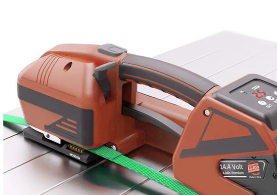 Legado do alarme para a baixa potência e terminação prendendo com correias o peso leve da máquina, colocação de correias automática da operação de baixo nível de ruído, simples
