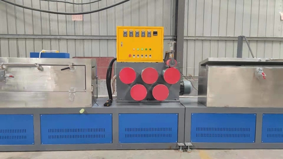 Máquina de fabricação de correia de PET de 45 kW Enrolamento manual/automático para cinto de correia de embalagem