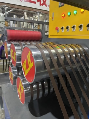 O controle totalmente automático JiaTuo PP do PLC prende com correias a máquina de fabricação com motor de Siemens garantia de 1 ano