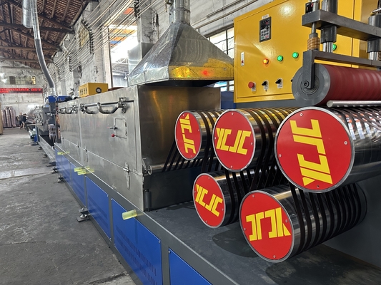 Máquina da produção da correia do polipropileno do motor de Siemens garantia de 1 ano