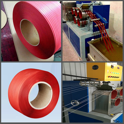 Máquina de Fabricação de Faixas de Polipropileno para Materiais Reciclados e Máquina de Fabricação de Faixas de Polipropileno 5-19 mm PP - Automação