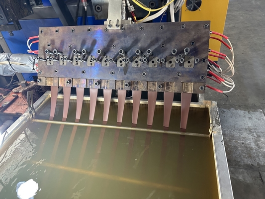 IVNT Linha de extrusão de banda de correia de PP com inverter com 5-19 mm de largura Máquina de extrusão de banda de correia de PP resistente com 5-19 m
