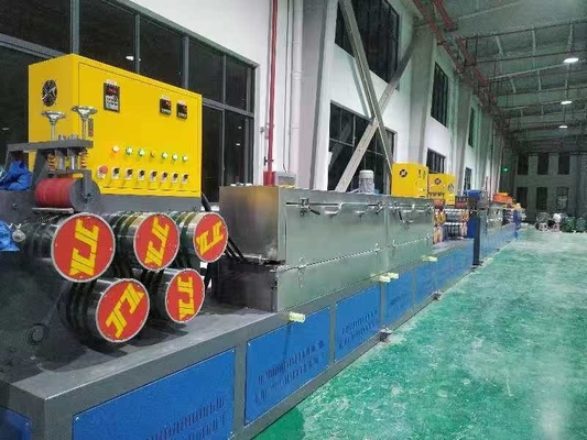 Máquina de Fabricação de Faixas de PET Duplo / Single Cylinder com Erro de Largura Dentro de 0,2 mm