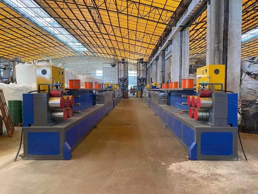 Linha de extrusão de tiras de PET de alto desempenho com controle PLC 9-32mm Máquina de fabricação de tiras de PET