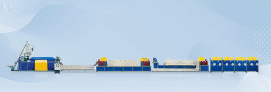 Máquina de fabricação de tiras de fibra de polipropileno de motor GUGAO para materiais de embalagem