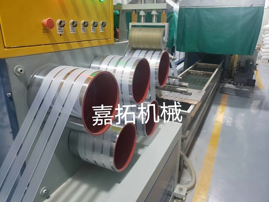 Máquina de fabricação de tiras de PET de 3 tiras de parafuso único Capacidade 280~320kg por hora