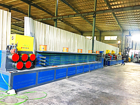 Linha de extrusão de tiras de PET com velocidade e precisão ajustáveis 300-350 kg/H