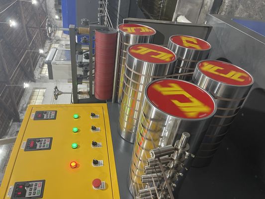 Máquina de Fabricação de Cintas de PP de GUGAO Motor para Materiais de Embalagem de Cintas de PP, enroladora totalmente automática (5-19 mm)