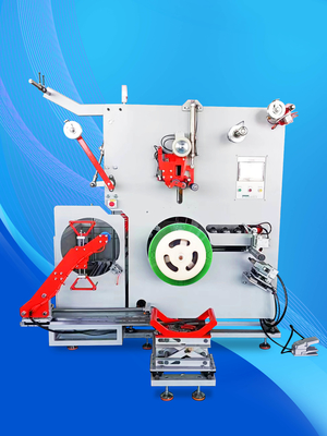 PLC touch screen PET Strapping Winder Peso máximo de enrolamento 80KG-350KG