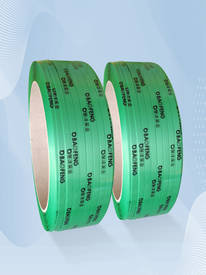 Embalagem de poliéster PET de cor personalizada Faixa de embalagem de paletes de embalagem de plástico rolos de enxaguante de aço Embalagem de PET forte e durável
