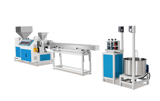 JTPP-110 Máquina de Fabricação de Rattan de Imitação de Plástico: Parafuso de 3300 mm, 6 Faixas, Capacidade de 130 kg/h