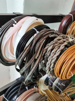 JTPP-110 Máquina de Fabricação de Rattan de Imitação de Plástico: Parafuso de 3300 mm, 6 Faixas, Capacidade de 130 kg/h