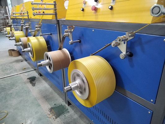 Máquina de fabricação de cintos de embalagem de PP de alto desempenho 280-300m/min Controle PLC