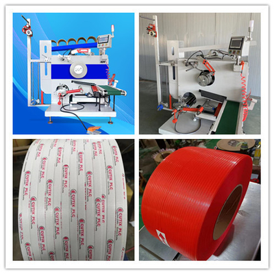 Máquina automática de fabricação de tiras de PP para tiras de largura 5-32 mm e espessura 0,5-1,5 mm