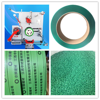 Linha de extrusão de tiras de PET com torre de pré-secagem de 5000L e secador rotativo de desumidificação de honeycomb 0ST-2000