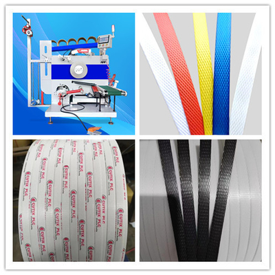 Linha de produção de máquinas de enrolamento de plásticos PP Equipamento de extrusão de PP para máquina de enrolamento totalmente automática