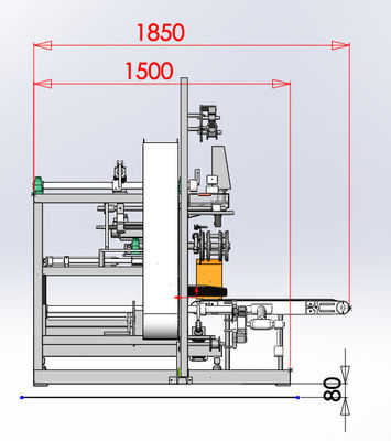 Máquinas de plástico 5-15 mm linha de produção de correio de PP equipamento de extrusão de PP para máquina de enrolamento totalmente automática