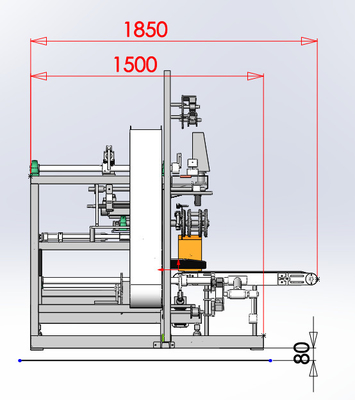 Linha de produção de máquinas de enrolamento de plásticos PP Equipamento de extrusão de PP para máquina de enrolamento totalmente automática