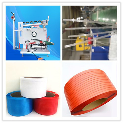 1.8KW PP Strap Winder Dual-Servo Motor Automático Papel Tubos de Mudança de Apoio