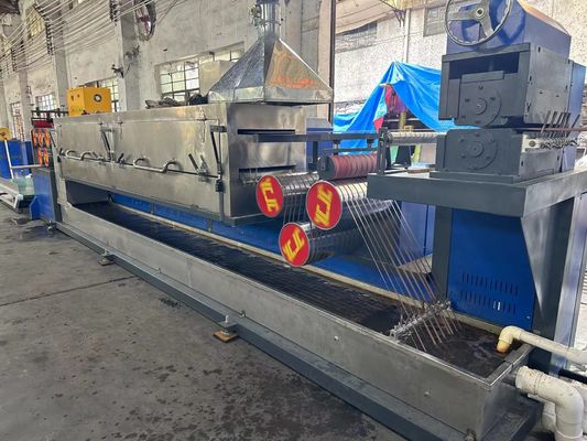 6-Strap Output PP Strap Maker com motor GUGAO, linha de produção de High-Speed PP Strap