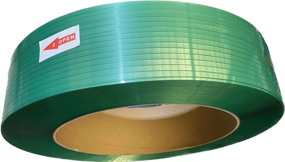 100% de frascos de garrafa reciclados Material PET Linha de correia com controle automatizado