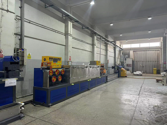 Linha de extrusão de tiras de PP Máquina de fabricação de tiras de plástico com controle PLC