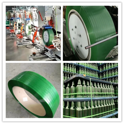 Máquina de enrolar automática com servomotor, máquina de enrolar fita de embalagem PET, enrolada cuidadosamente, adequada para 9-32mm