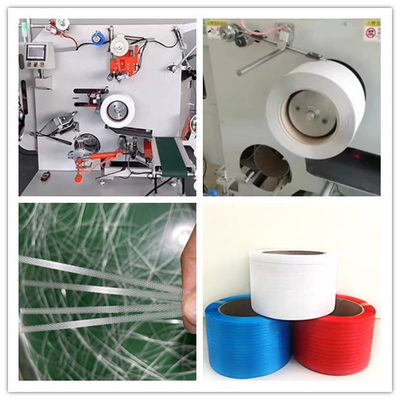 Linha de extrusão de parafuso único 5-15 mm Máquina de fabricação de correia de polipropileno com velocidade de correia 200-350 m/min