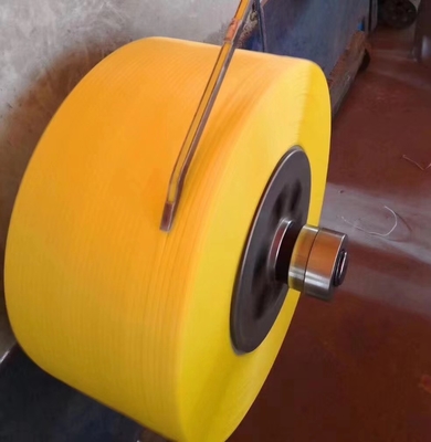 Máquina de fabricação de tiras de PP ajustável com extrusora de parafuso único ou duplo para material reciclado e polipropileno