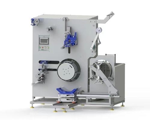 Máquina de enrolar banda de fixação de alta eficiência com controle automático de tensão 800 mm de diâmetro máximo